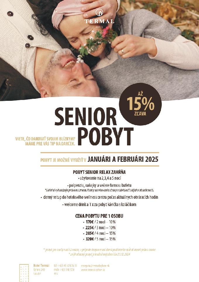 SENIOR pobyt 2025